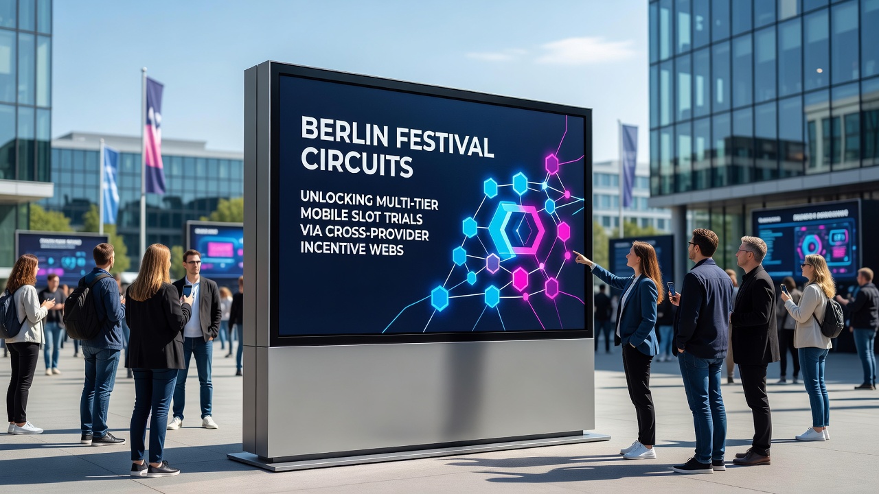 Mobile Schnittstellen und Anreizsysteme auf einem Berliner Festivalgelände mit Fokus auf digitale Trial-Optionen
